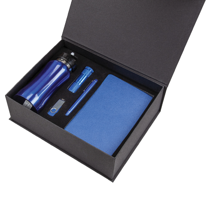 Promosyon Hediyelik Set  Matara / 500 Ml  Usb Bellek  Led Elfeneri  15x21 Defter  Metal Roller Kalem