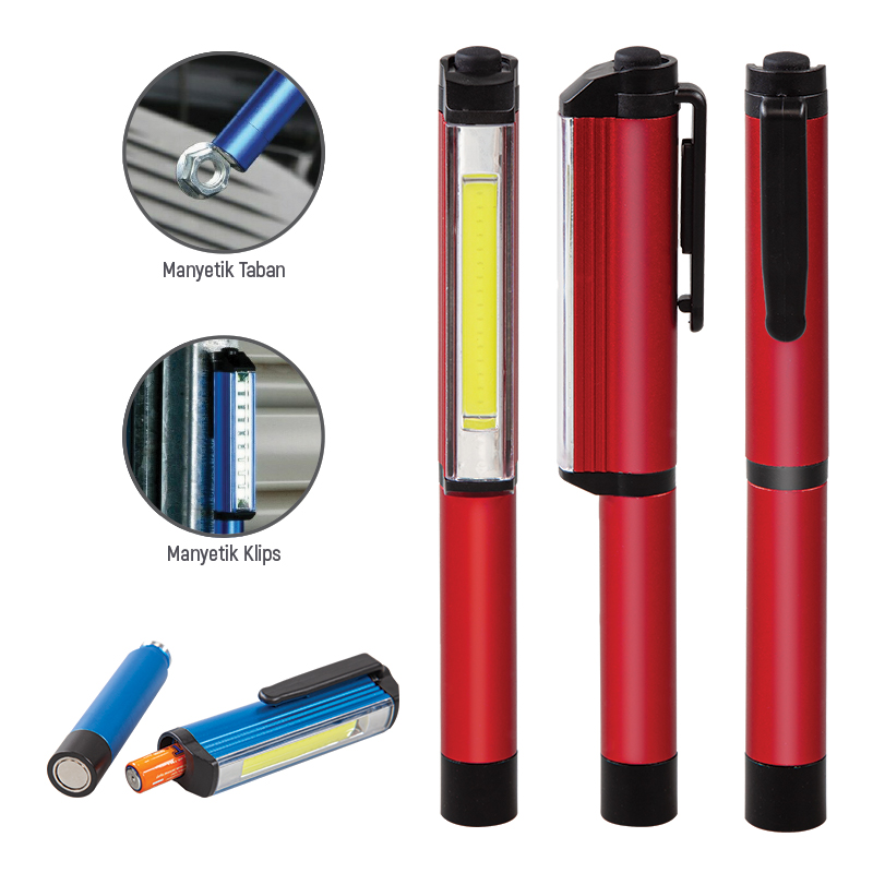 Promosyon Metal Pen Light  El Feneri