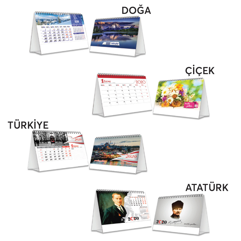 Promosyon Standart Üçgen Takvim