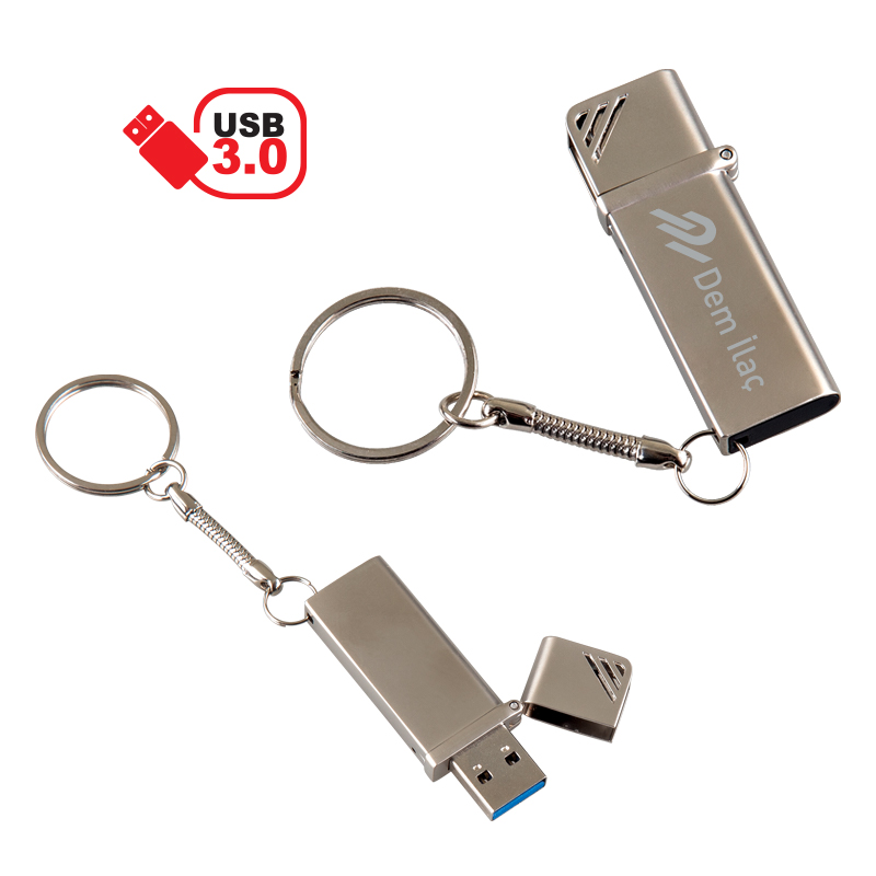 Promosyon USB 3.0 Metal USB Bellek 16 GB