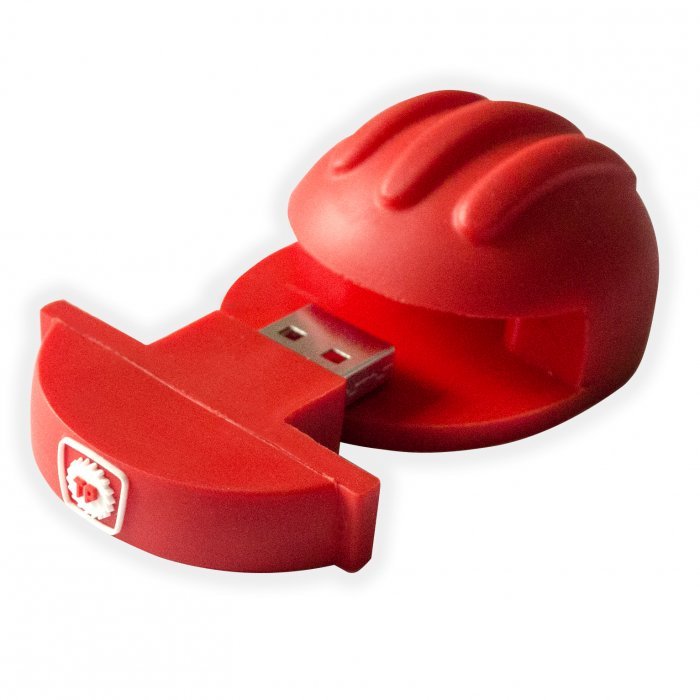 Promosyon KDO-7114-Baret Şeklinde Usb Bellek