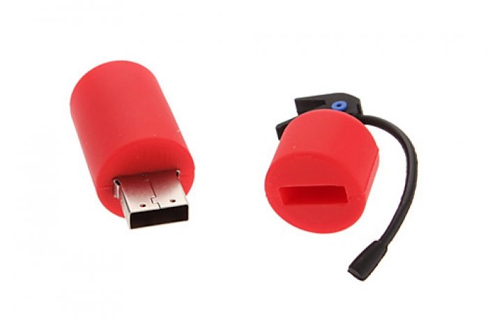 Promosyon KDO-7125-Yangın Tüpü Şeklinde Usb Bellek