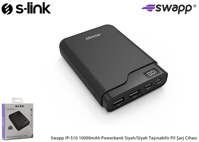 Promosyon S-Link Swapp IP-S10-SİYAH