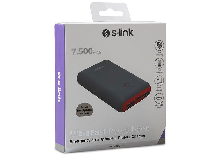 Promosyon S-Link Swapp IP-S75-GRİ/KIRMIZI