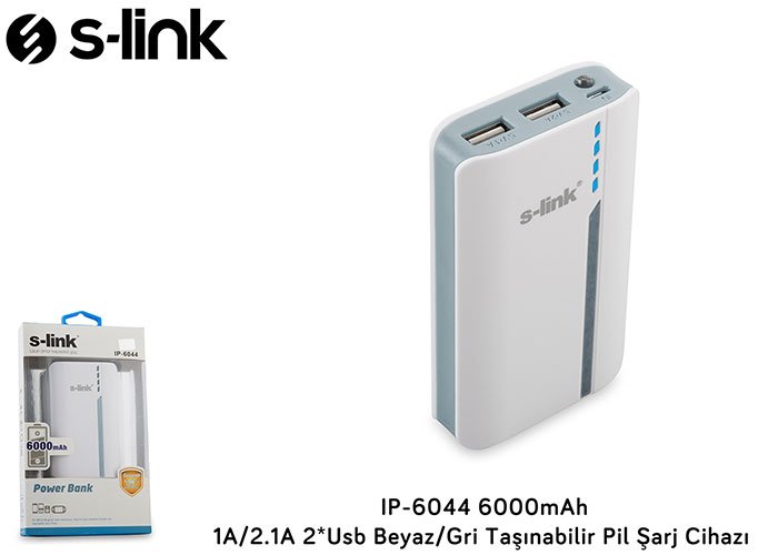 Promosyon S-link IP-6044-BEYAZ-GRİ