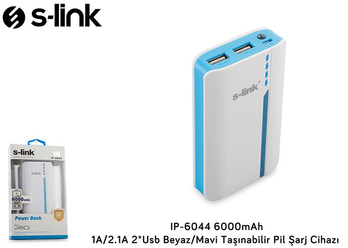 Promosyon S-link IP-6044-BEYAZ-MAVİ