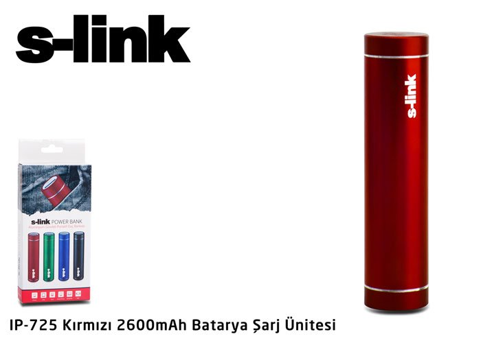 Promosyon S-link IP-725-KIRMIZI