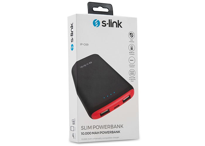 Promosyon S-link IP-C69-SİYAH-KIRMIZI