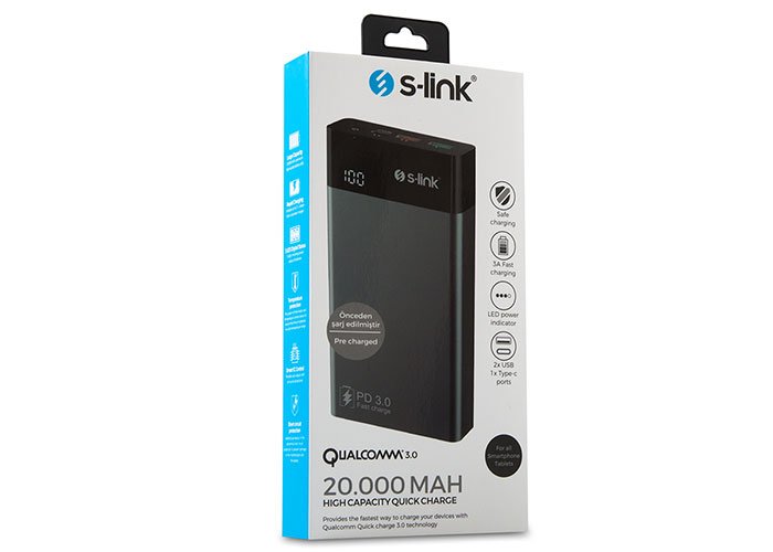 Promosyon S-link IP-QC3-20-GRİ