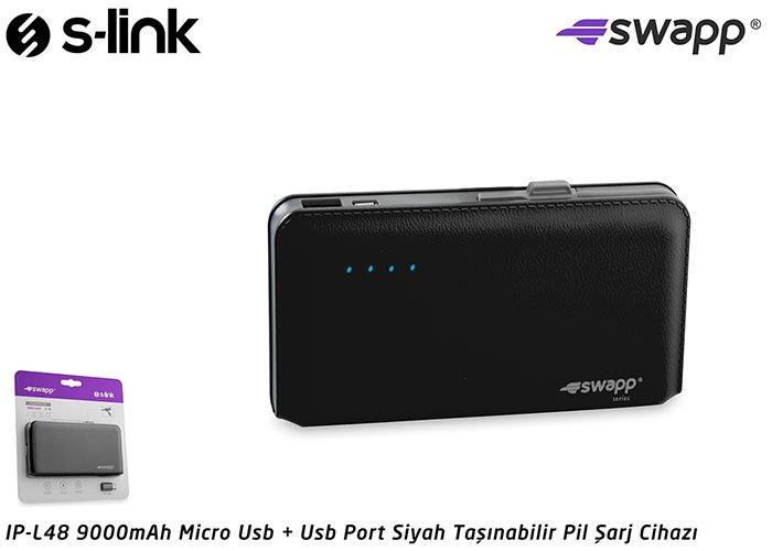 Promosyon S-link Swapp IP-L48-SİYAH