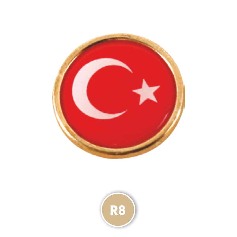 Rozet  Türk Bayrağı