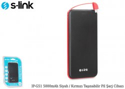 S-link IP-G51-SİYAH,KIRMIZI